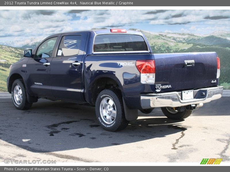 Nautical Blue Metallic / Graphite 2012 Toyota Tundra Limited CrewMax 4x4