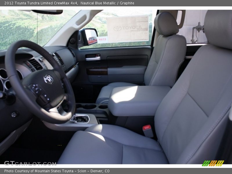Nautical Blue Metallic / Graphite 2012 Toyota Tundra Limited CrewMax 4x4