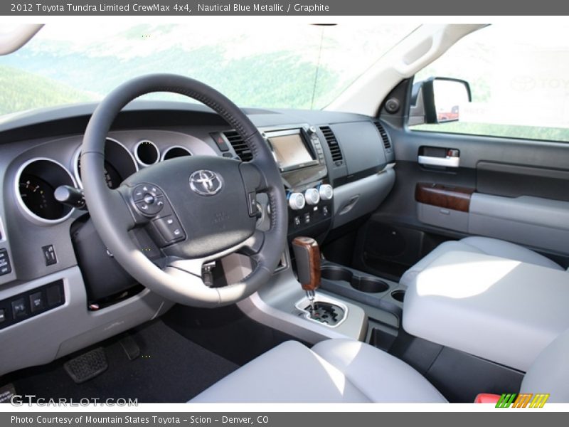 Nautical Blue Metallic / Graphite 2012 Toyota Tundra Limited CrewMax 4x4