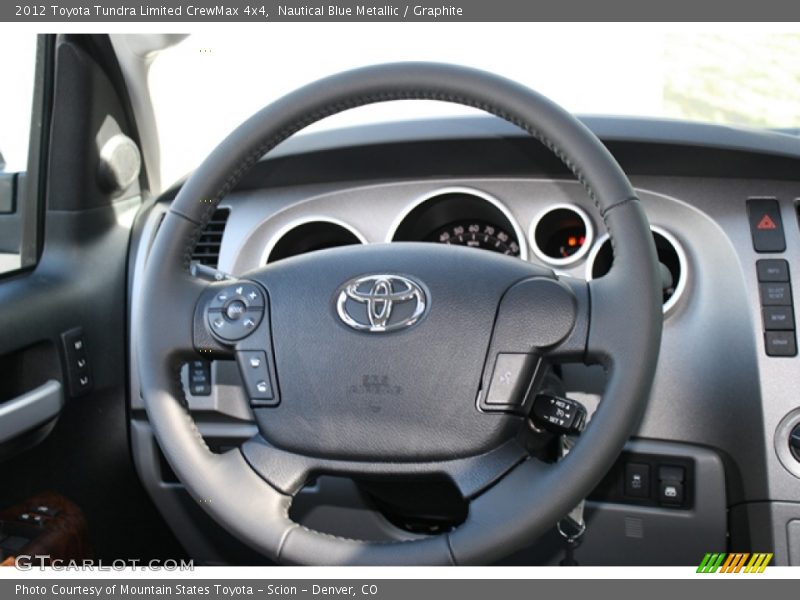 Nautical Blue Metallic / Graphite 2012 Toyota Tundra Limited CrewMax 4x4