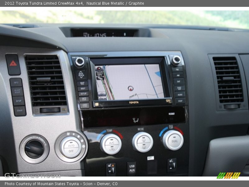 Nautical Blue Metallic / Graphite 2012 Toyota Tundra Limited CrewMax 4x4