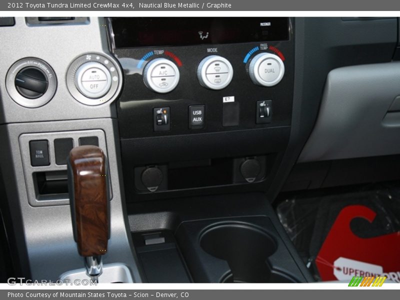 Nautical Blue Metallic / Graphite 2012 Toyota Tundra Limited CrewMax 4x4