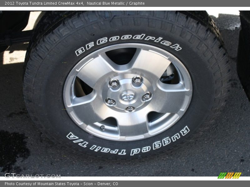 Nautical Blue Metallic / Graphite 2012 Toyota Tundra Limited CrewMax 4x4