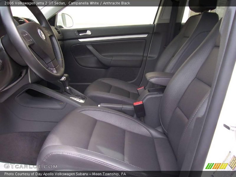 Campanella White / Anthracite Black 2006 Volkswagen Jetta 2.0T Sedan