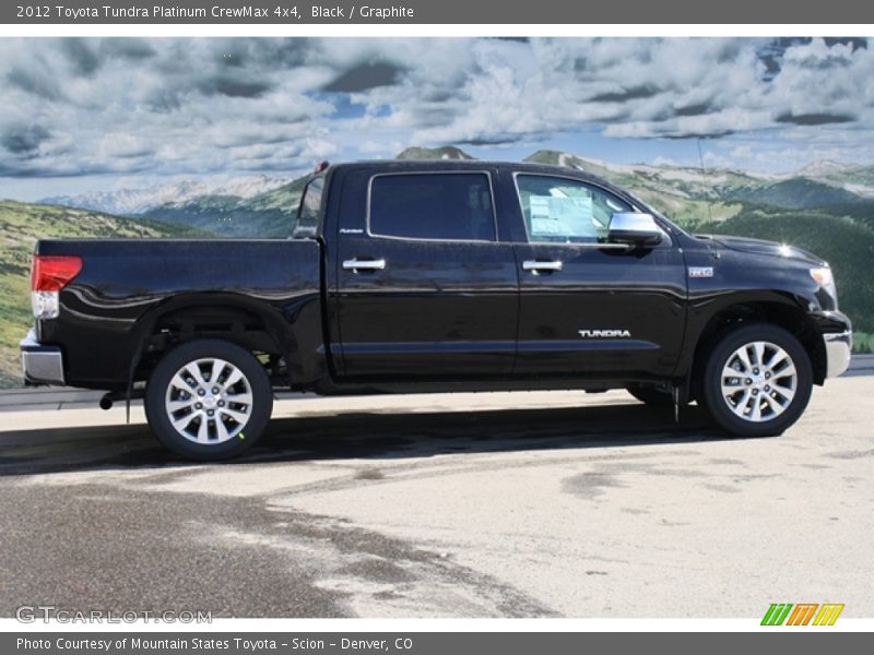 Black / Graphite 2012 Toyota Tundra Platinum CrewMax 4x4