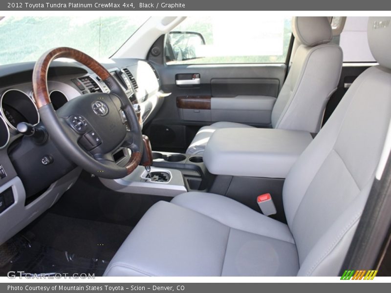 Black / Graphite 2012 Toyota Tundra Platinum CrewMax 4x4