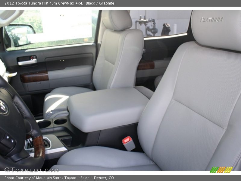Black / Graphite 2012 Toyota Tundra Platinum CrewMax 4x4