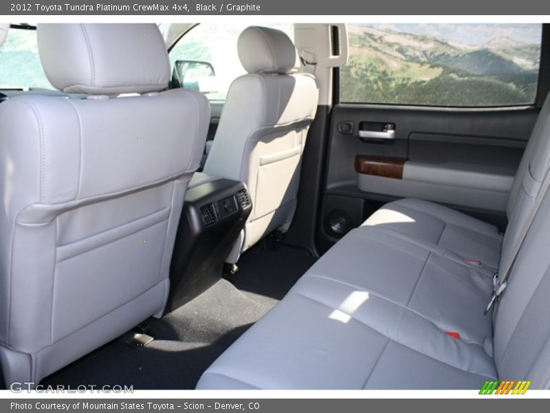 Black / Graphite 2012 Toyota Tundra Platinum CrewMax 4x4