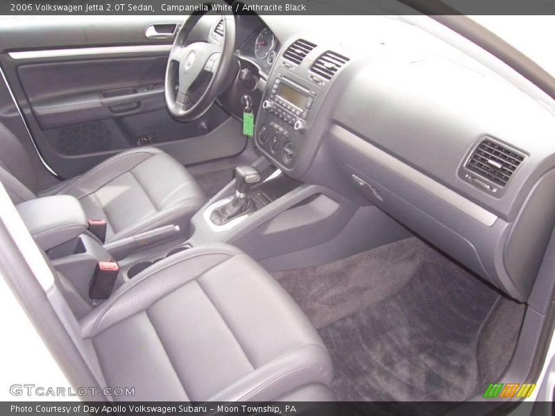 Campanella White / Anthracite Black 2006 Volkswagen Jetta 2.0T Sedan