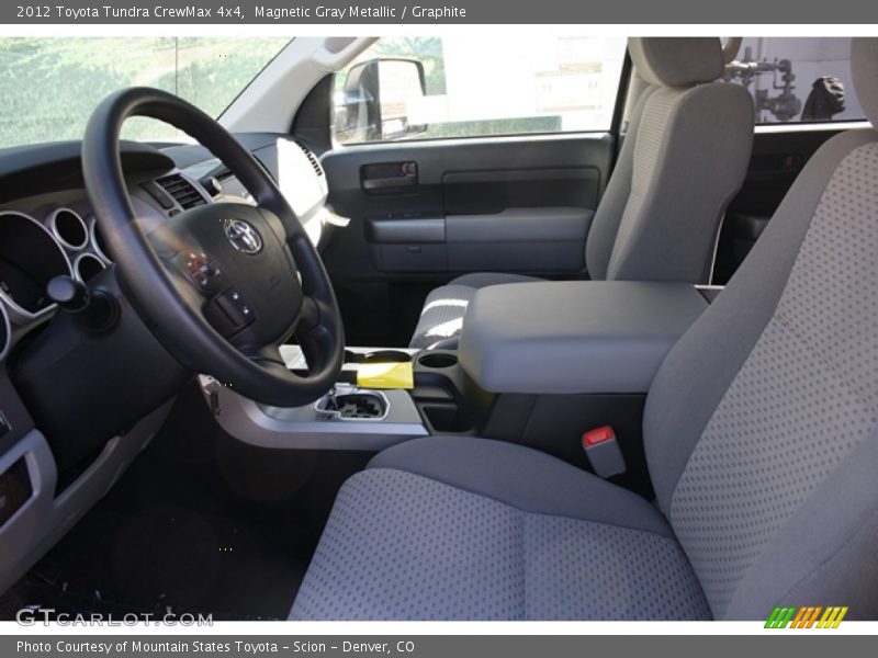 Magnetic Gray Metallic / Graphite 2012 Toyota Tundra CrewMax 4x4