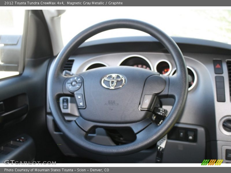 Magnetic Gray Metallic / Graphite 2012 Toyota Tundra CrewMax 4x4