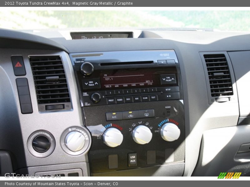 Magnetic Gray Metallic / Graphite 2012 Toyota Tundra CrewMax 4x4