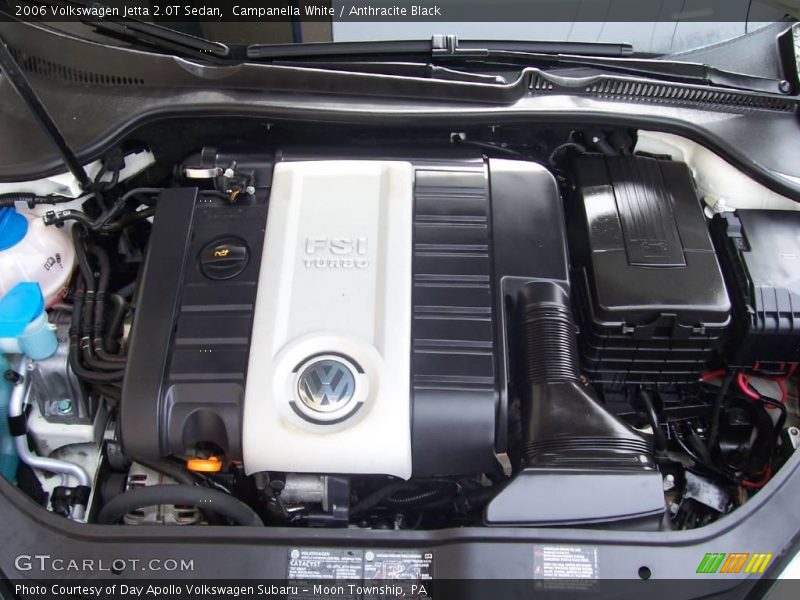 Campanella White / Anthracite Black 2006 Volkswagen Jetta 2.0T Sedan