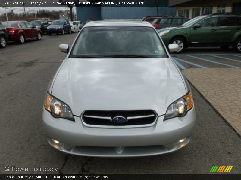 Brilliant Silver Metallic / Charcoal Black 2005 Subaru Legacy 2.5i Limited Sedan