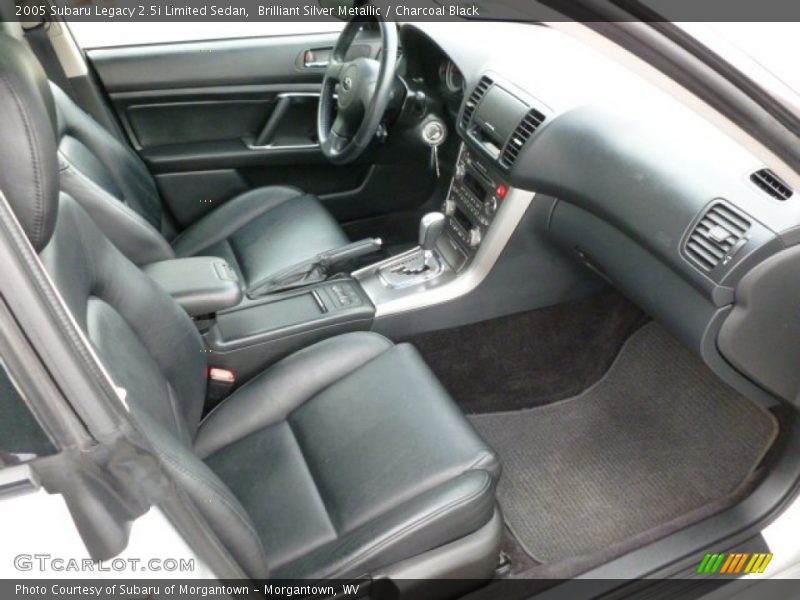 Brilliant Silver Metallic / Charcoal Black 2005 Subaru Legacy 2.5i Limited Sedan