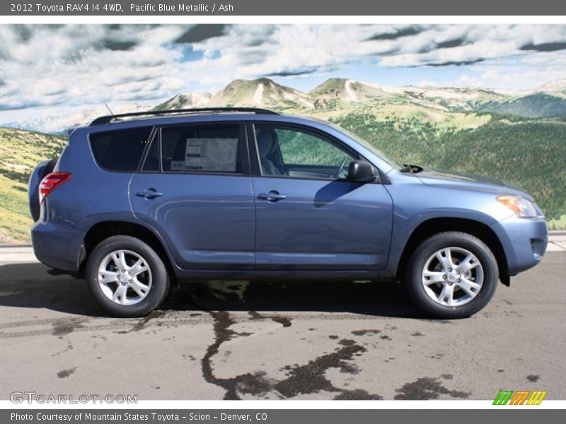 Pacific Blue Metallic / Ash 2012 Toyota RAV4 I4 4WD