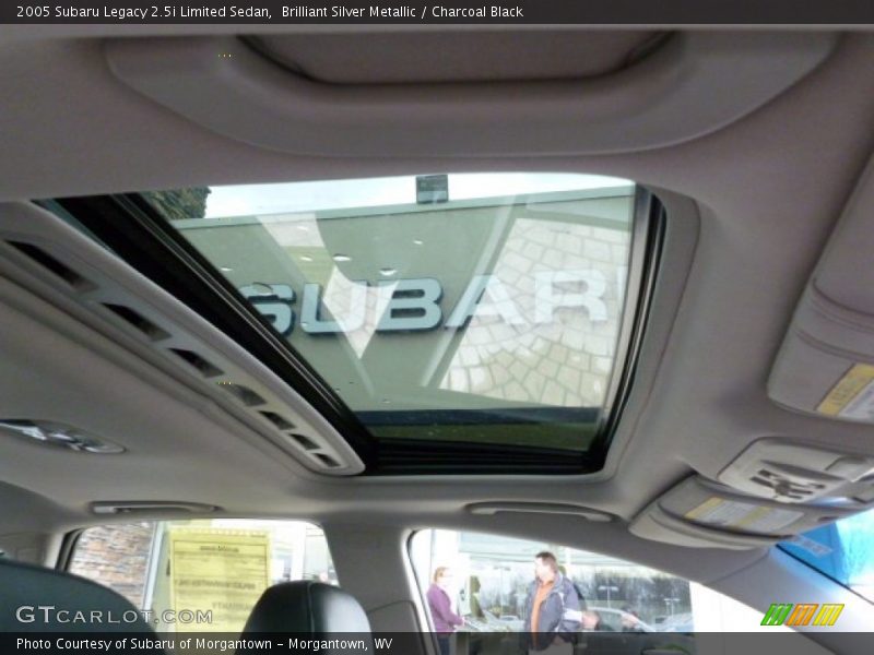 Brilliant Silver Metallic / Charcoal Black 2005 Subaru Legacy 2.5i Limited Sedan