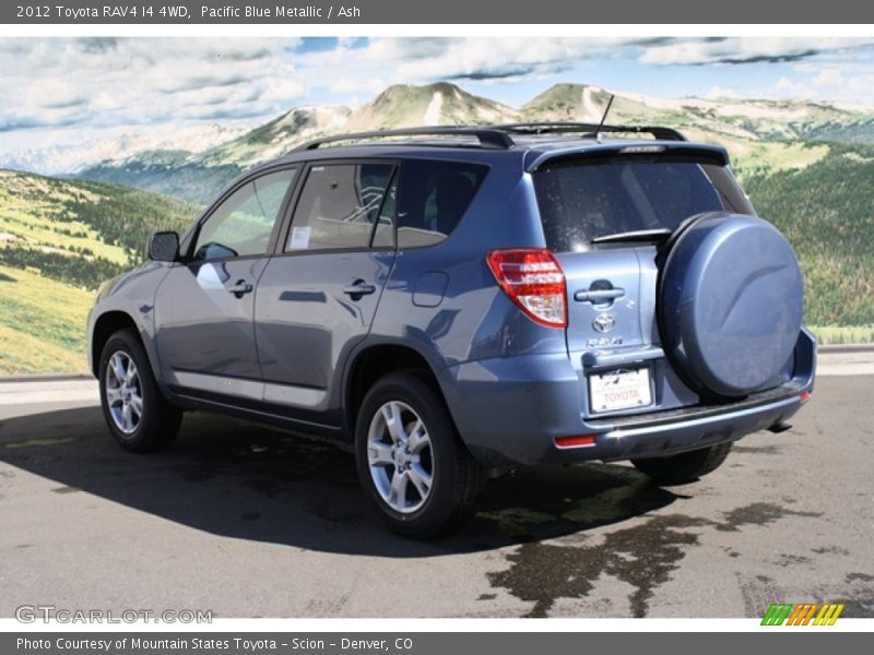 Pacific Blue Metallic / Ash 2012 Toyota RAV4 I4 4WD