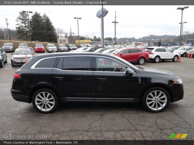 Tuxedo Black Metallic / Charcoal Black 2010 Lincoln MKT AWD EcoBoost