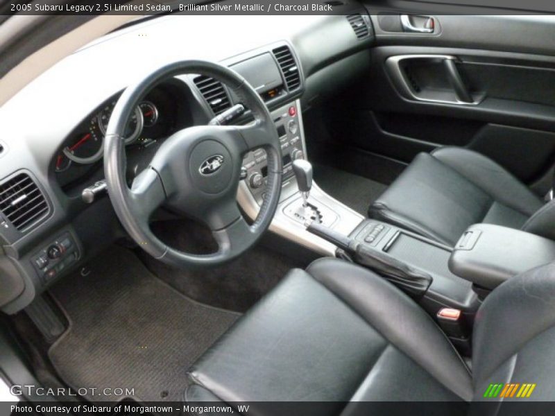 Brilliant Silver Metallic / Charcoal Black 2005 Subaru Legacy 2.5i Limited Sedan