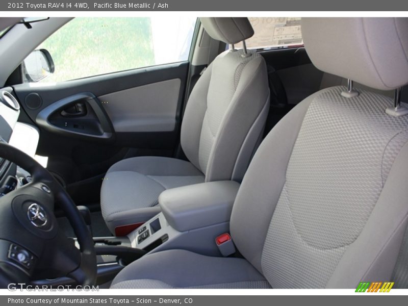 Pacific Blue Metallic / Ash 2012 Toyota RAV4 I4 4WD