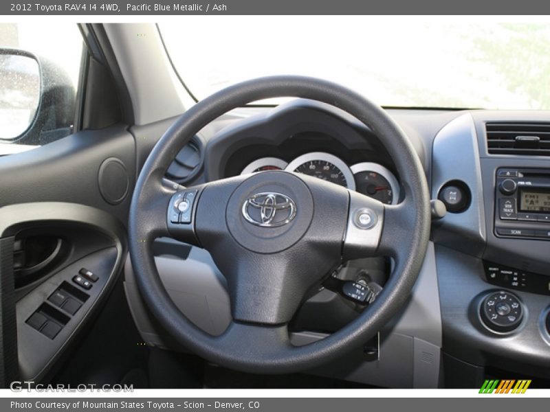 Pacific Blue Metallic / Ash 2012 Toyota RAV4 I4 4WD