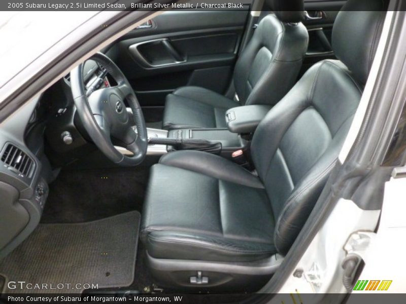 Brilliant Silver Metallic / Charcoal Black 2005 Subaru Legacy 2.5i Limited Sedan