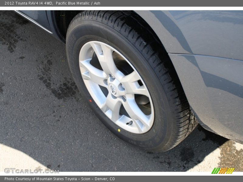 Pacific Blue Metallic / Ash 2012 Toyota RAV4 I4 4WD