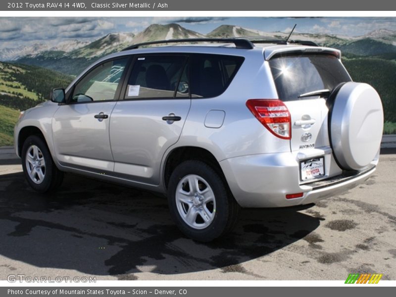 Classic Silver Metallic / Ash 2012 Toyota RAV4 I4 4WD
