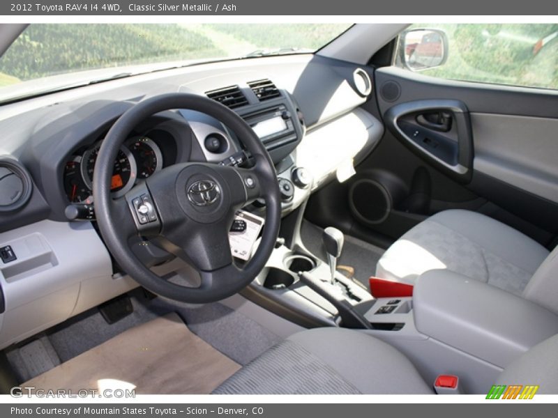 Classic Silver Metallic / Ash 2012 Toyota RAV4 I4 4WD