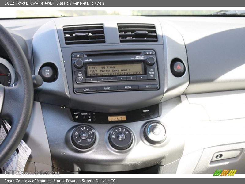 Classic Silver Metallic / Ash 2012 Toyota RAV4 I4 4WD