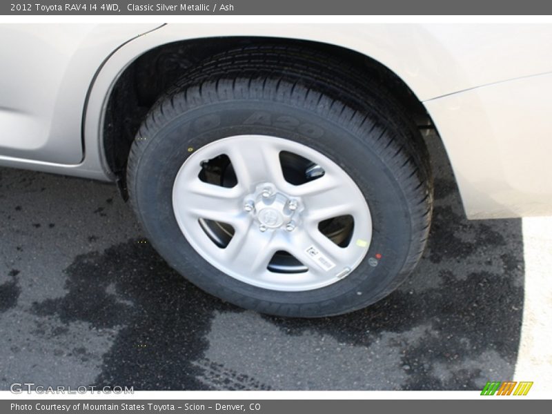 Classic Silver Metallic / Ash 2012 Toyota RAV4 I4 4WD