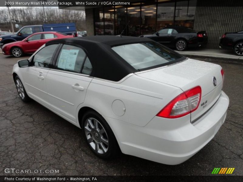 White Suede / VOGA Cashmere 2009 Mercury Milan I4 VOGA Package