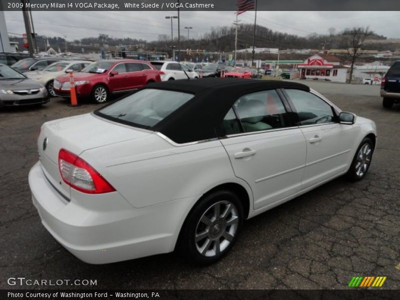 White Suede / VOGA Cashmere 2009 Mercury Milan I4 VOGA Package