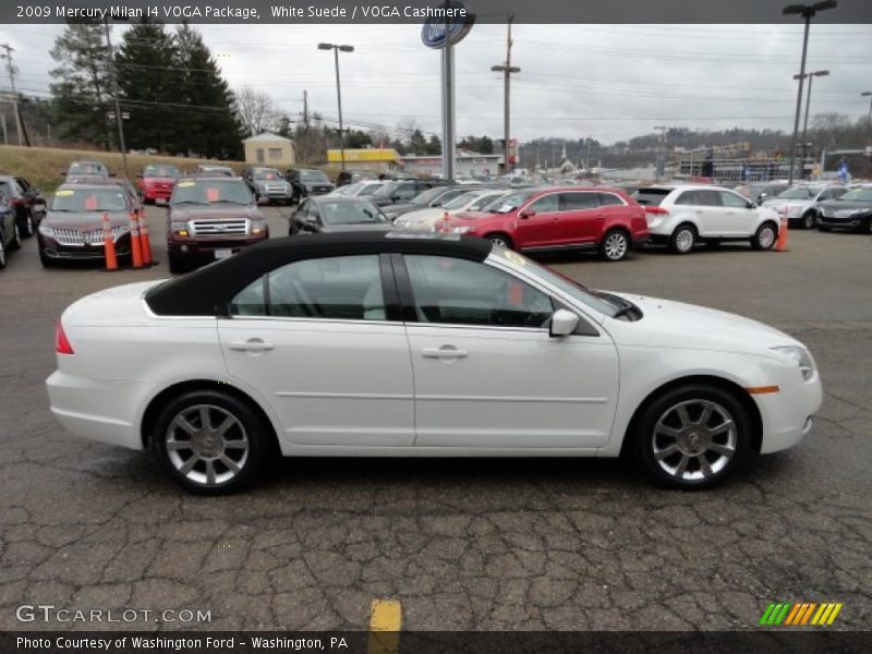 White Suede / VOGA Cashmere 2009 Mercury Milan I4 VOGA Package