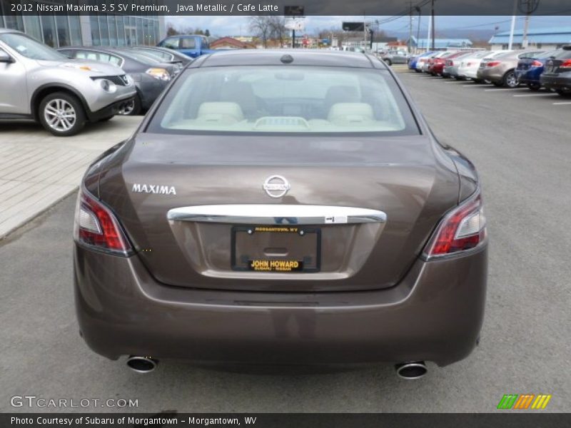 Java Metallic / Cafe Latte 2012 Nissan Maxima 3.5 SV Premium