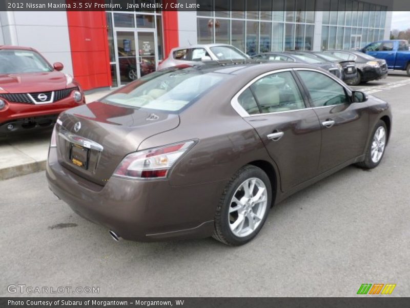 Java Metallic / Cafe Latte 2012 Nissan Maxima 3.5 SV Premium