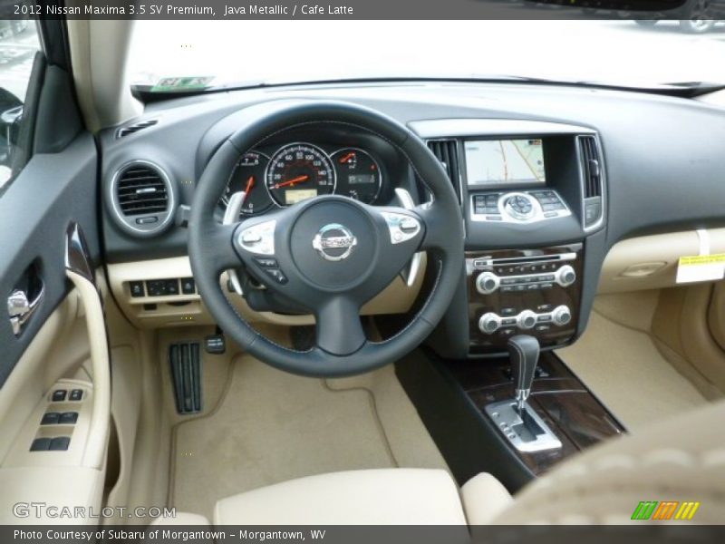 Dashboard of 2012 Maxima 3.5 SV Premium