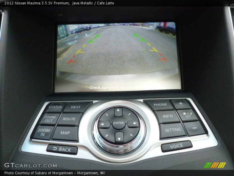 Controls of 2012 Maxima 3.5 SV Premium