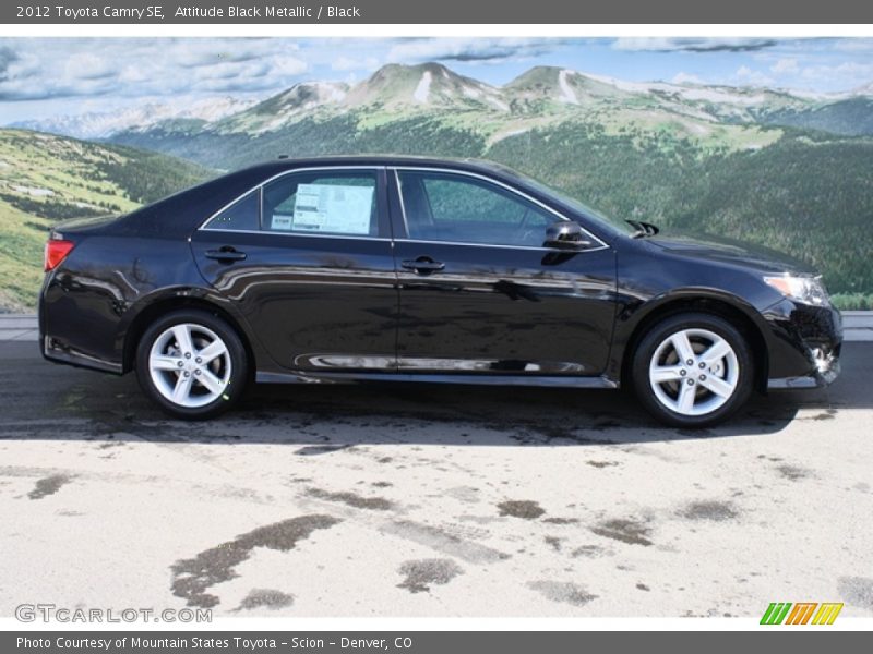 Attitude Black Metallic / Black 2012 Toyota Camry SE