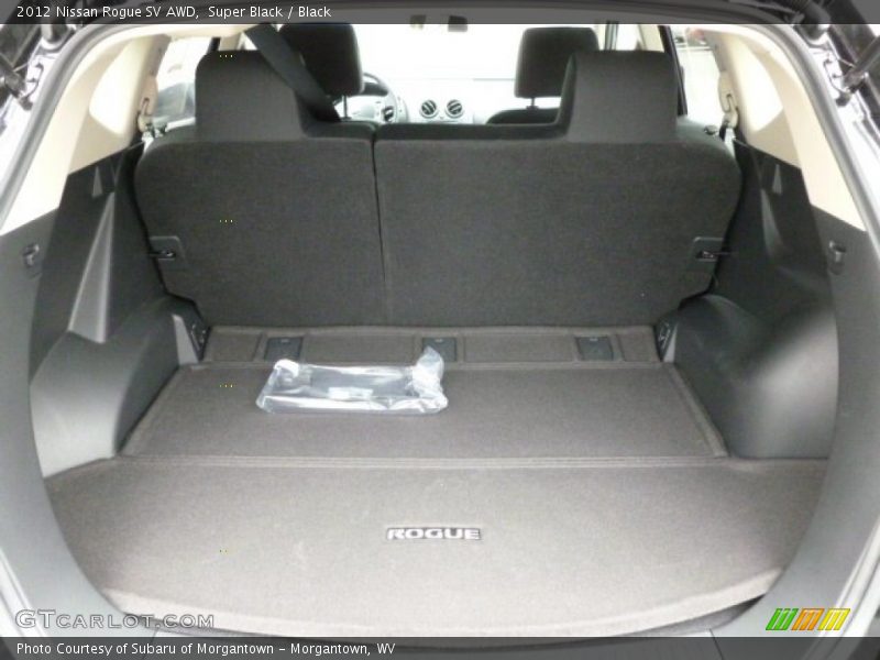  2012 Rogue SV AWD Trunk