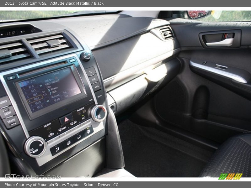 Attitude Black Metallic / Black 2012 Toyota Camry SE