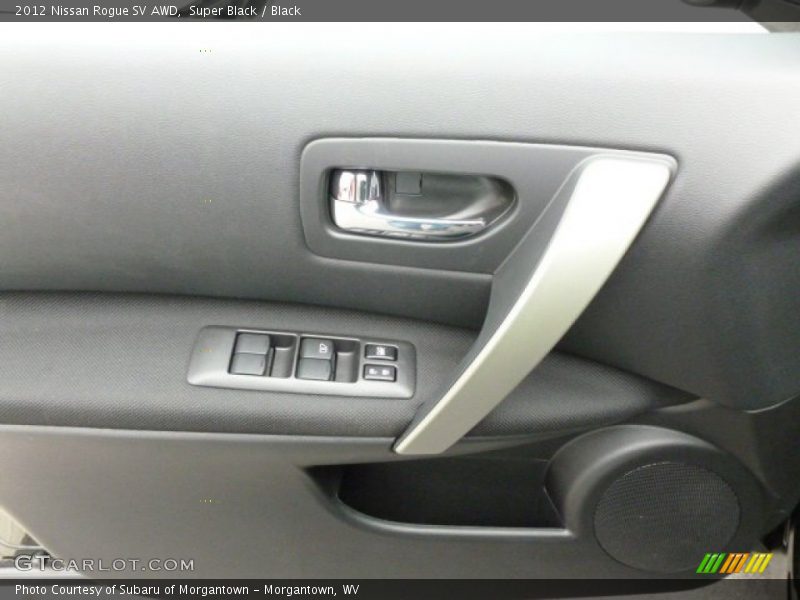 Super Black / Black 2012 Nissan Rogue SV AWD