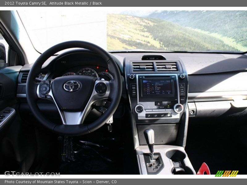 Attitude Black Metallic / Black 2012 Toyota Camry SE