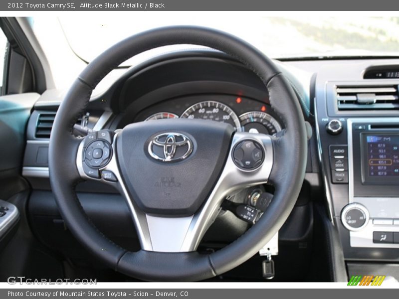 Attitude Black Metallic / Black 2012 Toyota Camry SE