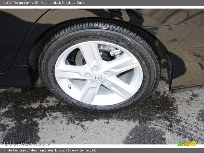 Attitude Black Metallic / Black 2012 Toyota Camry SE