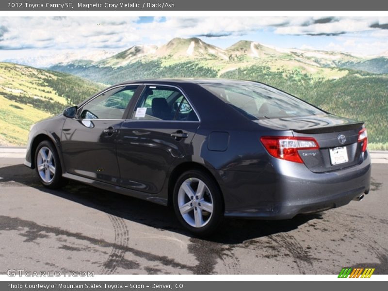 Magnetic Gray Metallic / Black/Ash 2012 Toyota Camry SE
