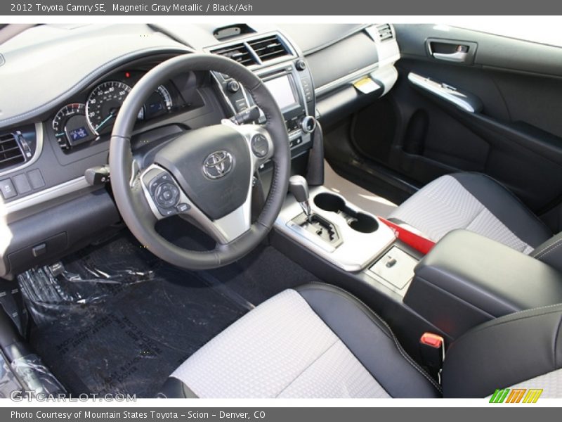 Black/Ash Interior - 2012 Camry SE 