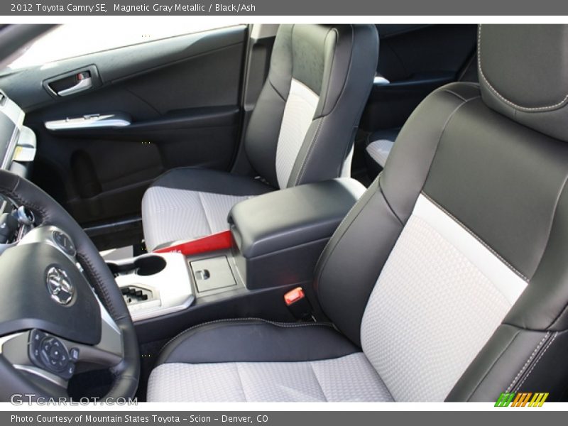 Magnetic Gray Metallic / Black/Ash 2012 Toyota Camry SE