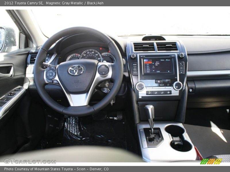 Magnetic Gray Metallic / Black/Ash 2012 Toyota Camry SE